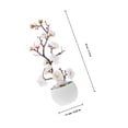 thumbnail image 2 of unbranded Ramo De Flores Artificiales De Ciruelo Con Apariencia Natural Para Hogar Y Oficina, 2 of 8