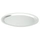 thumbnail image 1 of Bandeja redonda de estilo nórdico de 1pc Bandeja de acero inoxidable Bandeja de almacenamiento de hogar, 1 of 6