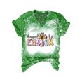 thumbnail image 2 of Guardurnaity Nueva camiseta más gruesa de algodón de primera calidad para mujer, camiseta de manga corta, blusa de verano para mujer Prendas para la parte del cuerpo verde S, 2 of 6