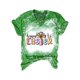 thumbnail image 2 of Guardurnaity Nueva camiseta más gruesa de algodón de primera calidad para mujer, camiseta de manga corta, blusa de verano para mujer Prendas para la parte del cuerpo verde 5XL, 2 of 6