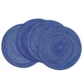 thumbnail image 2 of Round Placemats Set of 4 Round Table Placemats Braided Cotton Place Mats 15 inch for Kitchen Dining Table Holiday Party, 2 of 6