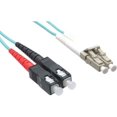 thumbnail image 3 of Axiom LC-SC Multimode Duplex OM4 50/125 Fiber Optic Cable - 40m - Aqua - Patch cable - SC multi-mode (M) to LC multi-mode (M) - 40 m - fiber optic - duplex - 50 / 125 micron - OM4 - riser - aqua, 3 of 9