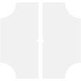 thumbnail image 4 of 22"OD x 1"ID x 7 1/4"C x 1"P Haus Architectural Grade PVC Contemporary Ceiling Medallion, Two Piece, 4 of 11