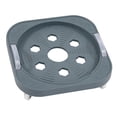 thumbnail image 2 of Soporte de plantas con ruedas Castón de agua de agua, plantas en macetas soporte de plantas rodantes, base de tanque para el balcón patio del hogar Gris, 2 of 8