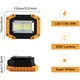 thumbnail image 3 of Foco LED recargable de 30 W, 1500 lm, para obras de construcción, luz de trabajo con 2 focos LED COB USB portátiles para camping, 3 modos, batería de 1 pieza, 3 of 5