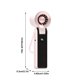 thumbnail image 3 of Handheld Digital Display High-Speed Small Fan USB Rechargeable Turbocharged Portable Fan With Powerful Wind, 3 of 9