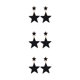 thumbnail image 2 of Pendientes colgantes de estrella Jumpingount 2 uds. Aleación, 2 of 6