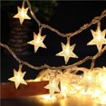 thumbnail image 4 of Naiovety Copo de nieve Navidad Fiesta Decoración Lámpara Festivo Accesorio decorativo Hogar Jardín al aire libre Iluminación navideña Multicolor 6M, 4 of 6