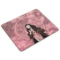 thumbnail image 2 of Demon Slayer Nezuko Desk Mat, Gaming Mouse Pad Mat with Non-Slip Base Stitched Edges Mousepad for Computer, Office, and Laptop 10 x 12 inch, 2 of 8