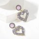 thumbnail image 3 of Earrings Heart Studfashion Jewelry B1984 E2243, 3 of 5