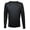 Black, variant on Victory Outfitters Men's Active Long Sleeve Performance Tee - Black - Small