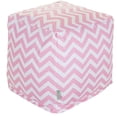 thumbnail image 2 of Majestic Home Goods Chevron Indoor Ottoman Pouf Cube, 2 of 5