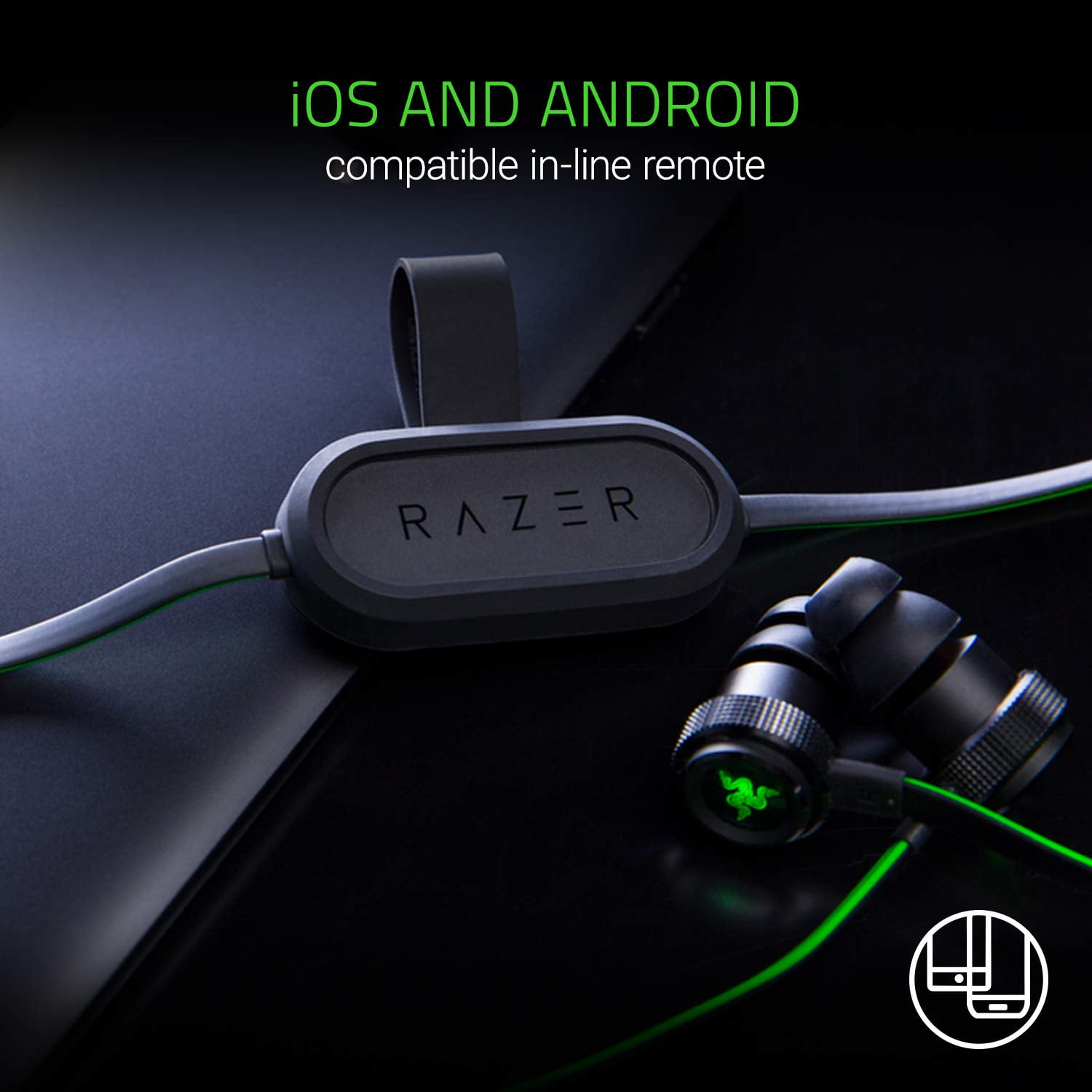 Razer Hammerhead Bt Wireless Gaming Earphones With Mic Sweat Resistant Design Walmart Com Walmart Com