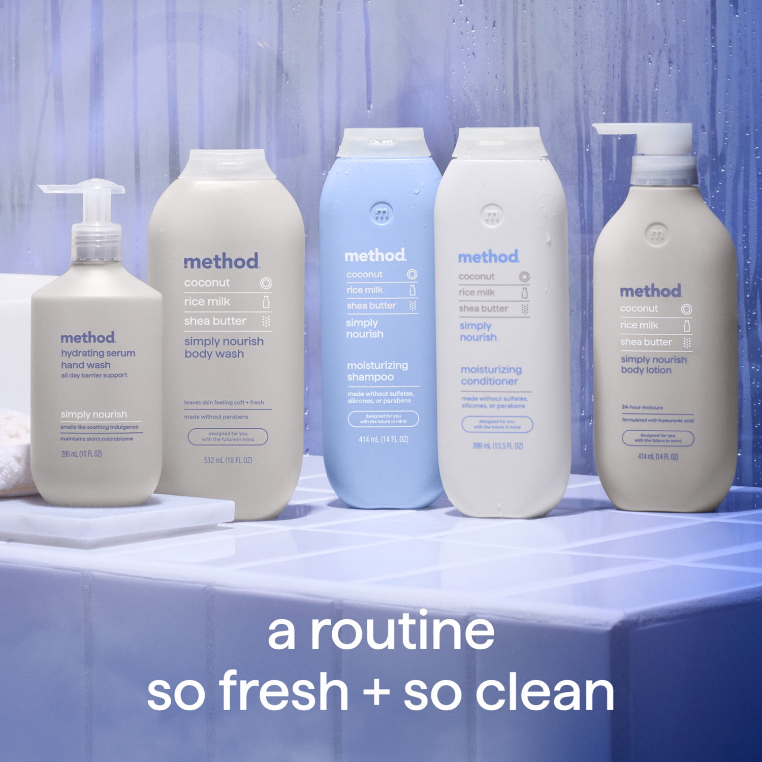 Method Hand Wash, Hydrating Serum, Simply Nourish, 10 fl oz