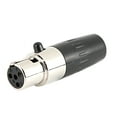 thumbnail image 3 of XLR Female Connector XLR Connector, 5Pcs Audio Connector, For Microphones, 3 of 8