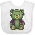 thumbnail image 3 of Inktastic Cuddly Frankenstein Bear Cute Monster Boys or Girls Baby Bib, 3 of 4