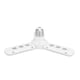 thumbnail image 5 of Luces LED de garaje E26 E27, lámpara deformable de 3 hojas, luz plegable para taller y almacén, CA 85-265 V, 5 of 14