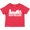 Red, variant on Inktastic New Orleans Skyline Grunge Boys or Girls Toddler T-Shirt