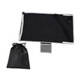thumbnail image 1 of Cama de avión, extensor de asiento de avión para niños para descansar las piernas o acostarse, cama de viaje compacta y portátil, elementos esenciales negro, 1 of 8