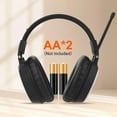thumbnail image 4 of AM FM Radio Headphones, Personal Portable Radio Headset am/fm Digital with Best Reception for Jogging, Mowing, Cycling, Meeting, Powered by 2 AA Batteries (Not Included)……, 4 of 4