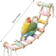 thumbnail image 3 of Parrot Ladder Chew Cage Stand for Birds Enrichment and Stress Decoration, 3 of 8