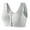 Light Green, variant on Women Cotton Front Button Bra Snap Comfort Sleep Bra, Easy Close Bras Wireless, Seamless T-Shirt Bra(Beige/42)