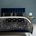 thumbnail image 6 of Bandana Pattern Bedding Set Duvet Cover Couple Bedclothes Pillowcase Customized Home Textiles Bed Set for Full Size, 6 of 6