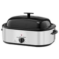 thumbnail image 6 of Digital Turkey Roaster Oven 20QT - Rapid Cooking Technology, Adjustable Temperature Control 150°F-450°F, Self-Basting Lid & Defrost Function, 6 of 6