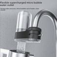 thumbnail image 1 of 23 nuevo filtro purificador de agua para grifo, eliminación de cloro, agua del grifo para uso doméstico, prefiltro para beber directamente en la cocina, universal, 1 of 4