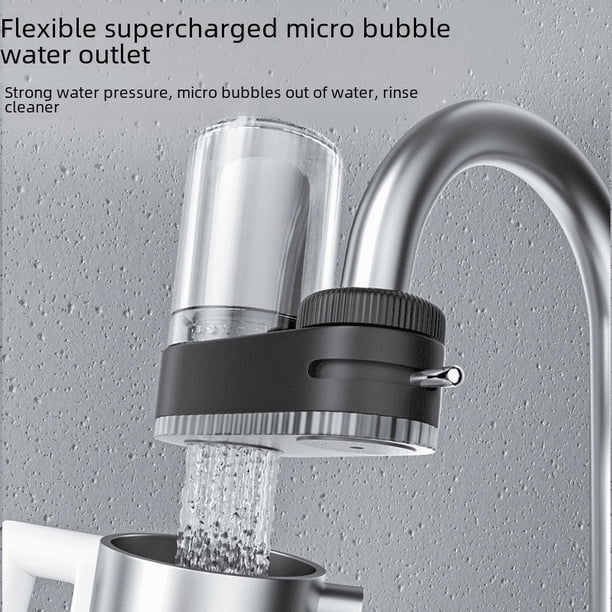 23 nuevo filtro purificador de agua para grifo, eliminación de cloro, agua del grifo para uso doméstico, prefiltro para beber directamente en la cocina, universal