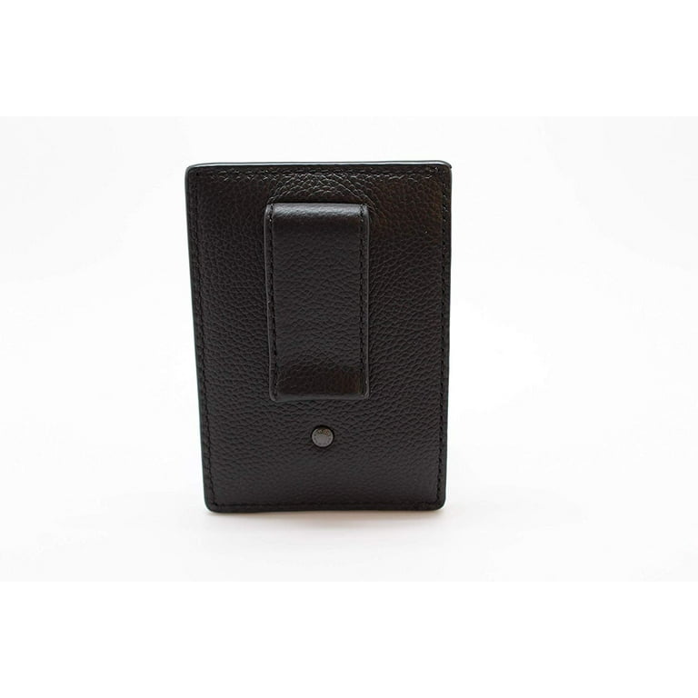 Coach front pocket wallet with money clip sale