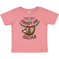 thumbnail image 3 of Inktastic Our 1st Mother's Day Together Cute Mom and Baby Sloth Boys or Girls Baby T-Shirt, 3 of 5