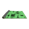 thumbnail image 2 of Ahgly Company Indoor Square Abstract Emerald Green Modern Area Rugs, 7' Square, 2 of 4