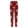 thumbnail image 5 of Outfmvch Christmas Leggings for Women Christmas Pants for Women Thermal Leggings for Women Cargo Pants Tights for Women Long Johns for Women Thermal Women Pants Hot Pink 4xl, 5 of 6