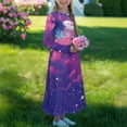 thumbnail image 2 of DISNIMO Galaxy Axolotl Dress with Pockets for Kids Long Sleeve Dress for Girls 13-14 Dresses Long Sleeve Cute Dress Kids Soft Dress for Kids Frock Dresses for Girls Twirl Skater Dress, 2 of 7