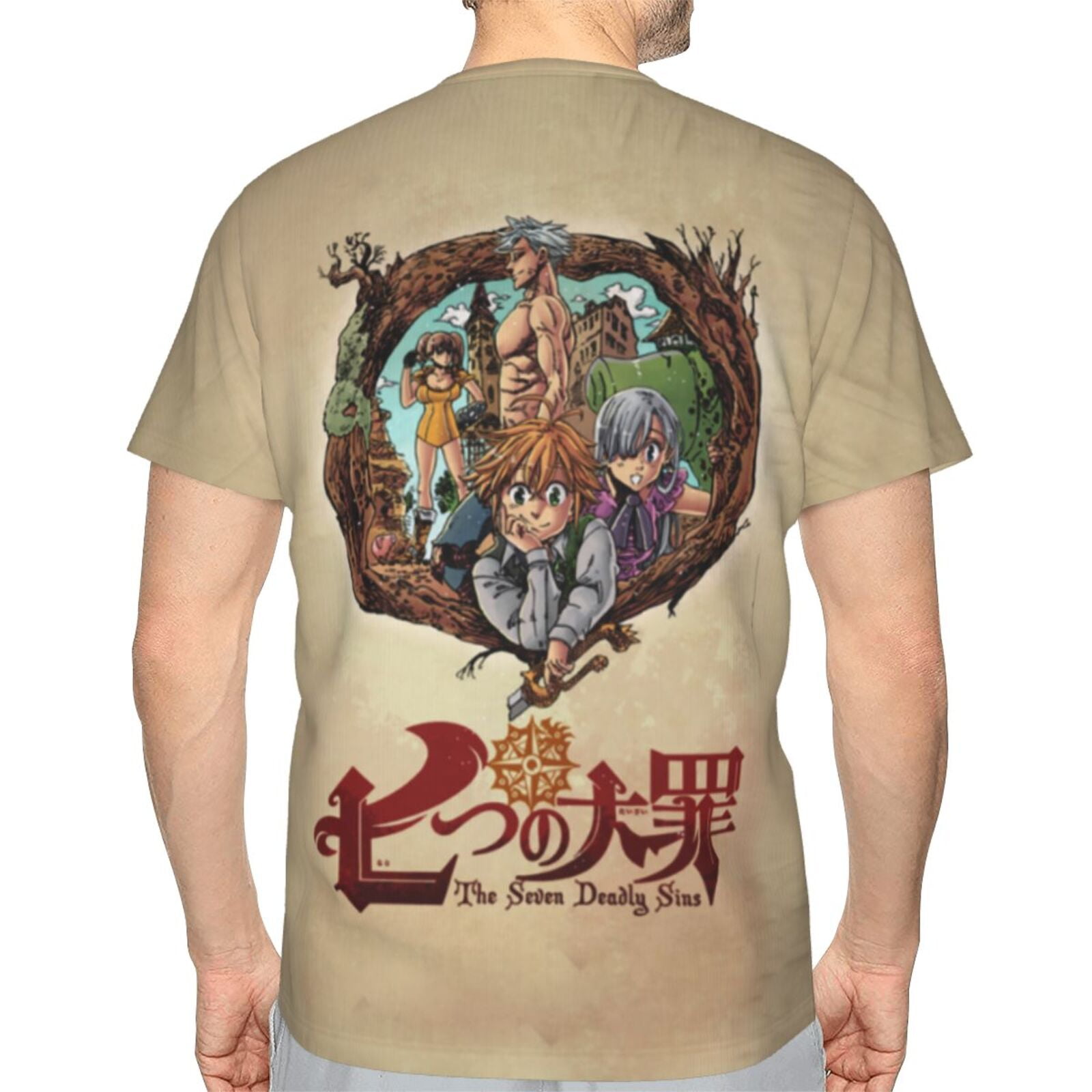Nanatsu No Taizai The Seven Deadly Sins Unisex 3d Pattern