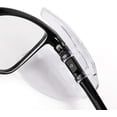 thumbnail image 3 of 5 Pairs Safety Shields, safety shields for eyeglasses clear side shields eye protection slip on shields fits small to medium eyeglasses, 3 of 9