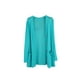 thumbnail image 2 of Qarigey Abrigo de moda chal de punto chaqueta de verano exquisito regalo dulce lavable ropa de mujer mano de obra fina cárdigan suelto Abrigos y chamarras Cielo azul Qarigey AP013515-06, 2 of 6