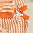 thumbnail image 5 of Zshosam Fall Family Photo Outfits Kids Toddler Baby Boy Outfit Long Sleeve Sweatshirt and Pants Set 2Pc Fall Clothes Size 12 18 Months,(Z02-Orange 12-18 Months), 5 of 5
