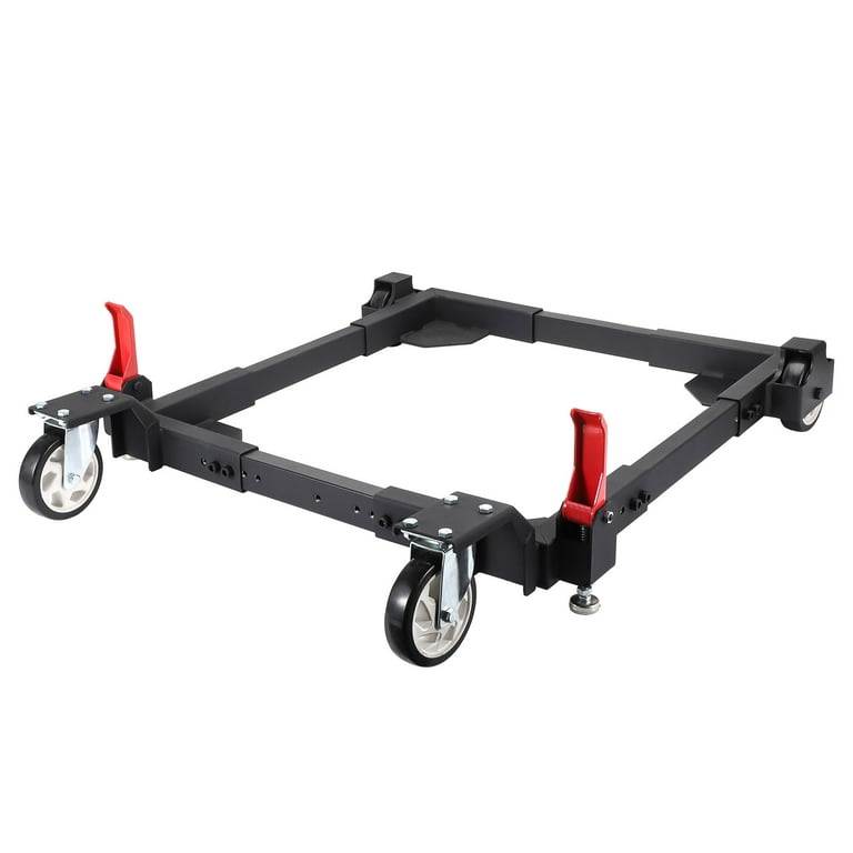 Mobile Roller Base Kit with 2 Locking Wheels, Heavy Duty Mobile Base  1550LBS Load-Bearing for Shop Equipment, Power Tools, Machines,  Refrigerators
