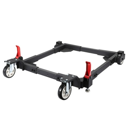 

Adjustable Mobile Base 1550 lb Capacity Industrial Strength with Swivel Wheels Universal Rolling Bases Kit for Woodworking Equipment Power Tools Machines