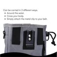 thumbnail image 5 of Dog Treat Pouch Bag-Treat Pouches for Pet Training - 3-In-1 Multipurpose Dog Training Kit-Gray, 5 of 5