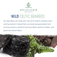 thumbnail image 2 of Organic Seaweed Flakes by | Wild Harvested in Ireland | Red Atlantic Dulse, Black Nori, & Green Sea Lettuce | Dried Seaweed for Miso Soup, Salads, Seasoning, & Smoothies | Rich in Iodine, 2 of 5