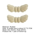 thumbnail image 7 of SPRING PARK 2Pcs High Heel Insoles Butterfly Adjust Size Heel Liner Grips Protector Sticker, 7 of 7