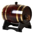 thumbnail image 1 of Retro 3L / 1.5L  Storage Brewing Port Dispensador de Almacenamiento Cerveza con Soporte para Decoración Del Del Hotel de Vino retro 3L yotijar Barril de vino de roble de 1 pieza, 1 of 10