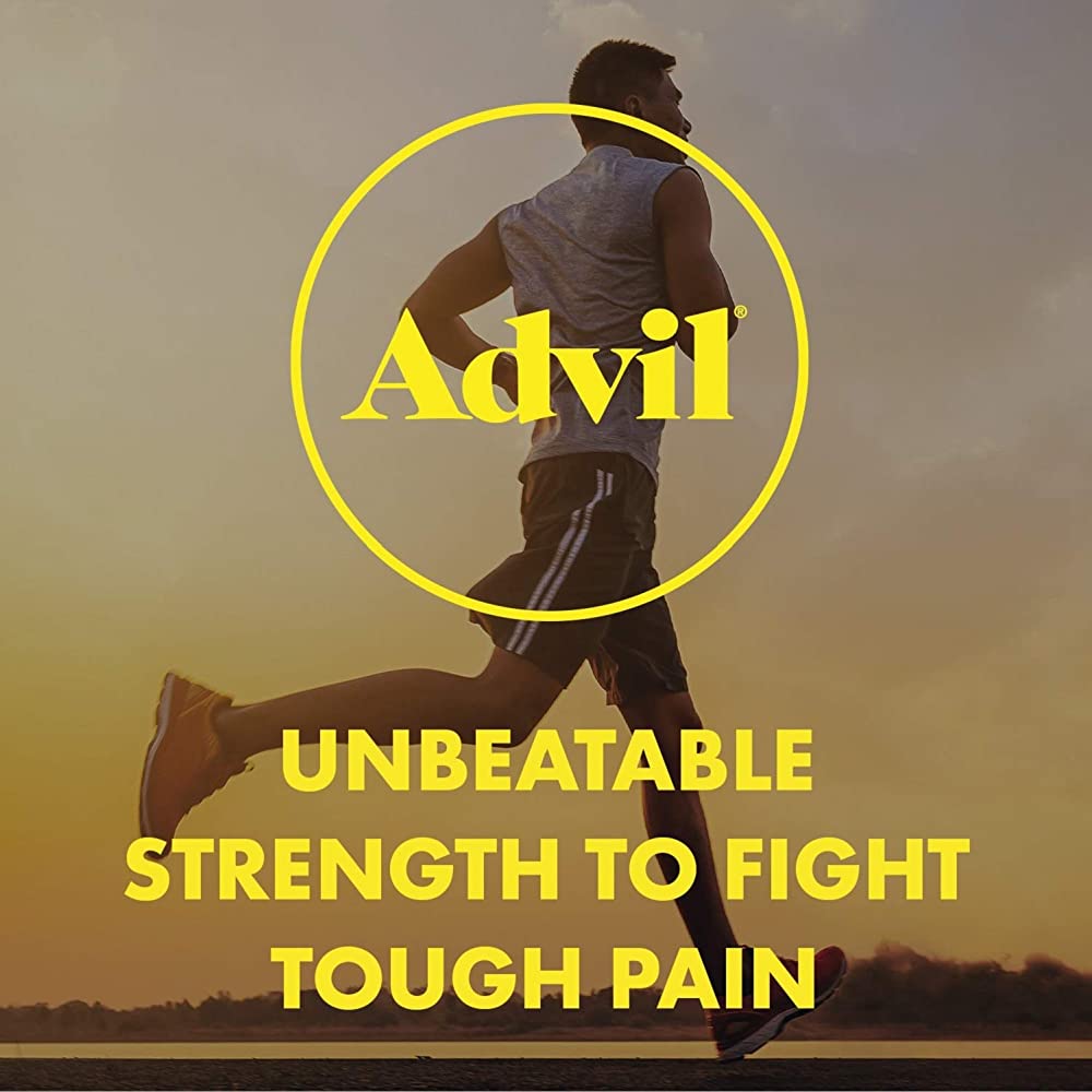 Advil 200 mg Coated Tablets 200 ea (Pack of 2)