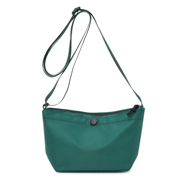 Bolso Lady Crossbody Bags Fashion Shoulder Bag Simple para deportes al aire libre (verde oscuro)