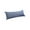 Blue, variant on Soft Velvet Long Pillow 23.6" Cotton Shell with White Velvet Fill, Hotel-Grade Body Cushion for Girls, Side Sleeping Leg Clamp or Sofa Decor, Double-Stitched Piping, 5 Colors Available