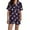 A-Dark Purple, variant on ChenYiFH Under $10 Halloween Pajama Sets For Women 2 Piece Pumpkin Print Shirts And Pajamas Shorts Button Down Short Sleeve Sleepwear Black S