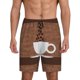 thumbnail image 1 of Fotbe Coffee Cafe Cup Pantalones Cortos de Pijama para Hombre, Ropa de Dormir, Pantalones de Pijama Cortos para Hombre-X-Large, 1 of 6